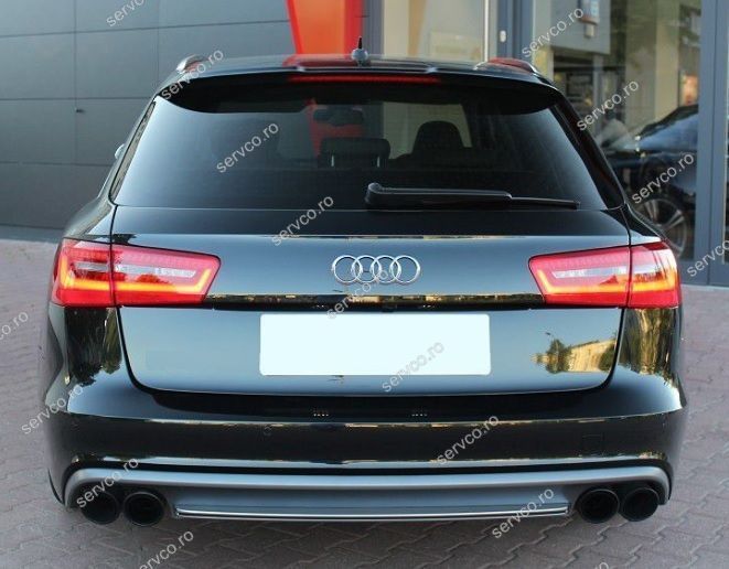 Prelungire spoiler difuzor bara spate Audi A6 4G C7 ver3