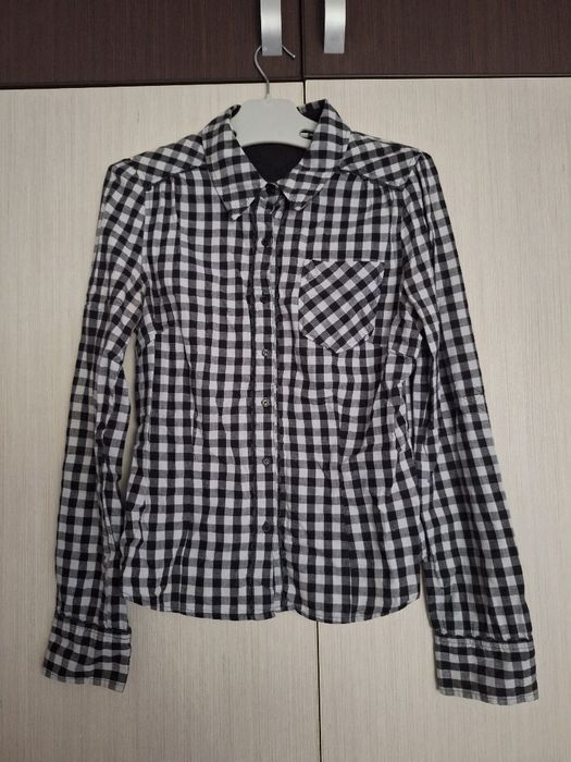Cămașă în carouri
