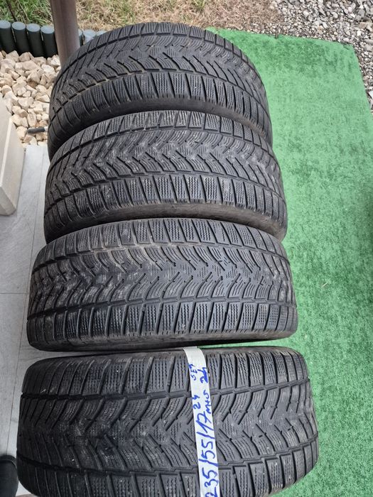 Vând cauciucuri 235/55/17 M+S set complet imp Germania//dot 2024//