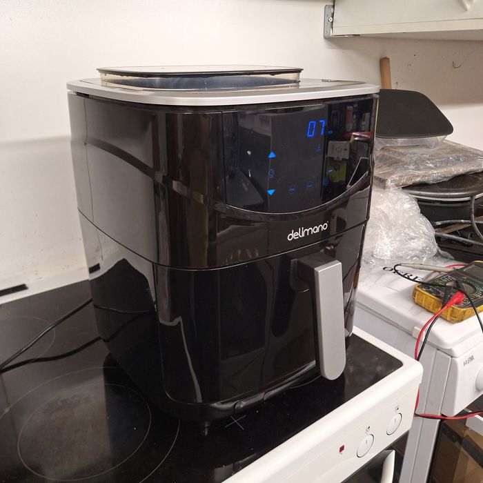 Голям Еър Фрайър с функция пара