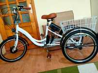 tricicleta adulti 20''electrica 36v 250w 10,4ah-noua