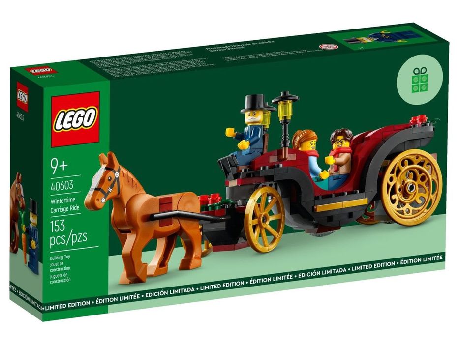 LEGO 40603 Wintertime Carriage Ride - Разходка с файтон през зимата