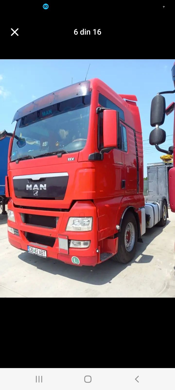 Ansamblu Man TGX EEV 480 + Schmitz Cargobull Standard