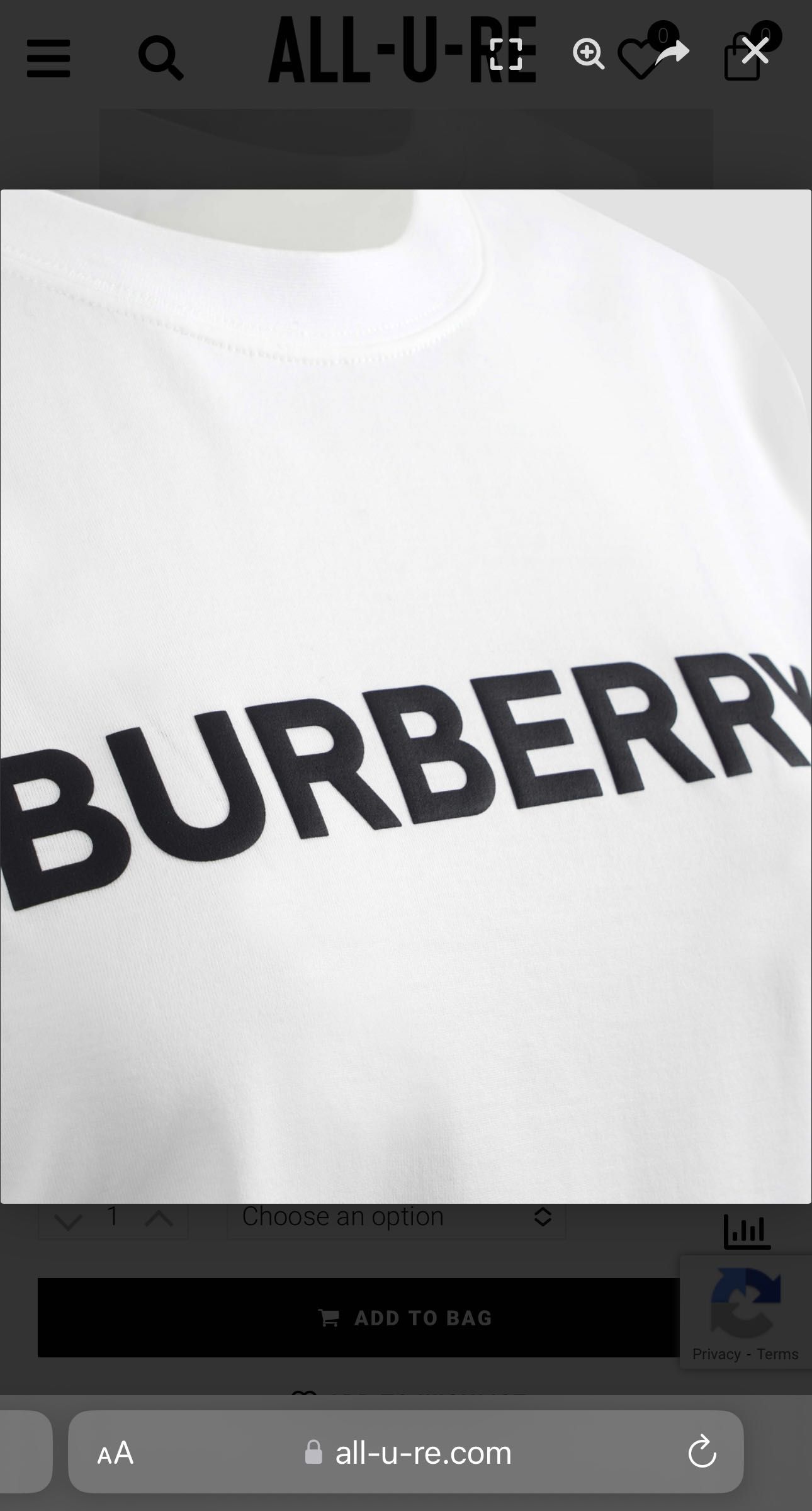 Оригинална тениска Burberry