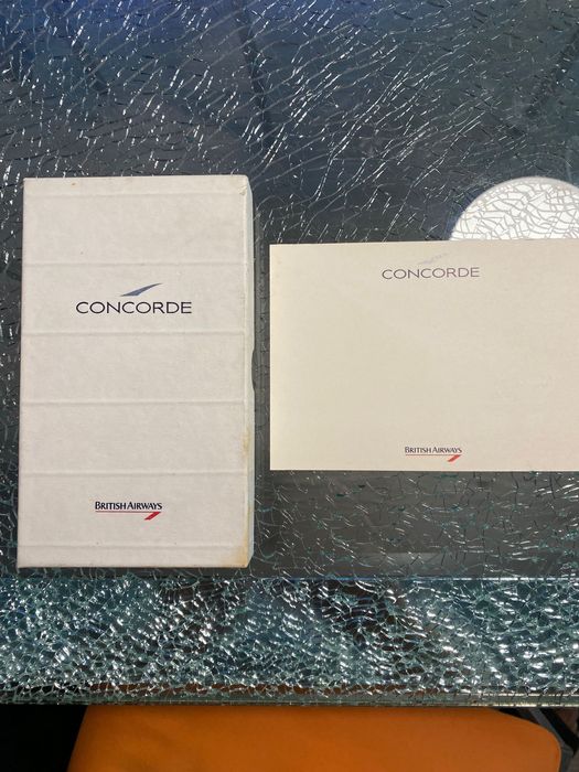 Вещи от борда на най бързия самолет в света “ CONCORDE “!100% оригинал