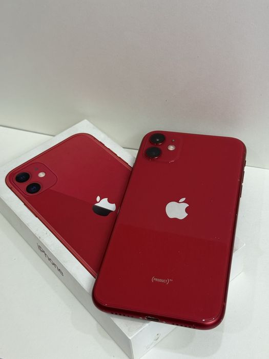 Айфон 11 красный