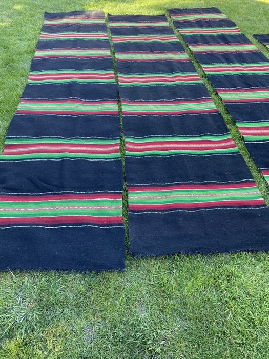 Ръчно тъкана черга.