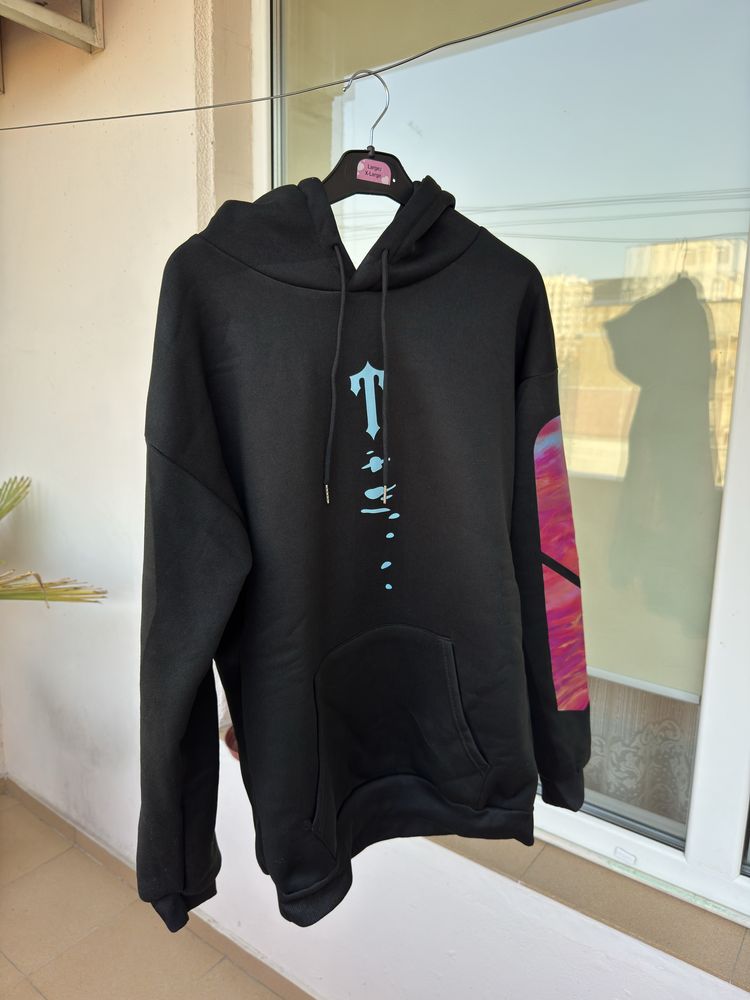 Trapstar hoodie, памук ново