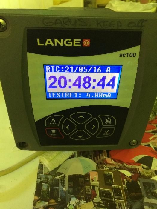 Hach Lange SC100 Controler for LDO, ph, ORP; Solitax,