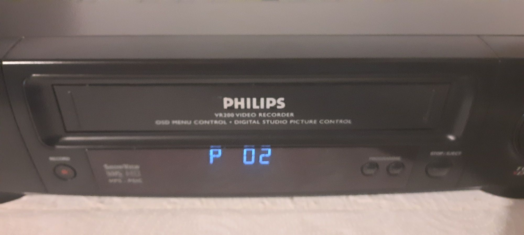 Videorecorder PHILIPS VR 200, Functional 90% (Made in Europa)