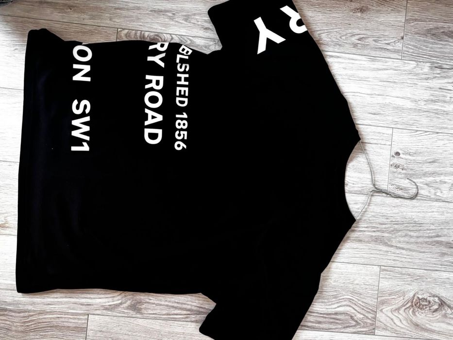 Tricou burberry horseferry print negru