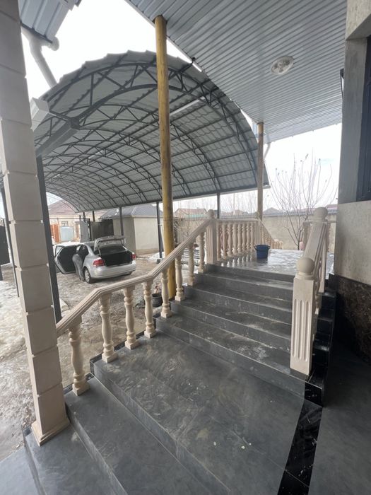 Балясины и перила из натурального камня | Изготовление + Установка