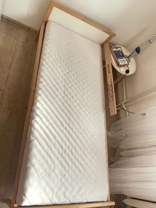 Детско легло с матрак 70/160 см