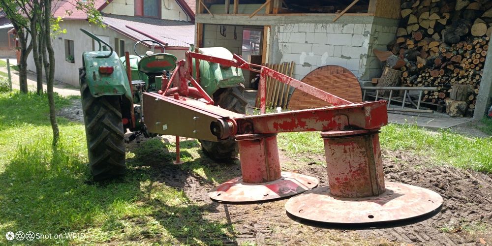 Coasa rotativa poloneza 165 plus grebla soare