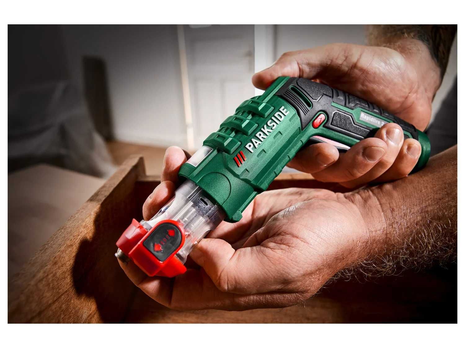 Parkside Rapidfire 2.2, 4V акумулаторна отвертка,с комплект битове