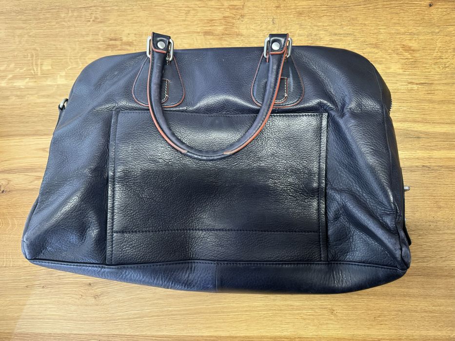 Чанта от естествена кожа Ted Baker