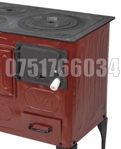 Soba Lemne Plita Cuptor Stanga Dreapta Incalzit Gatit Maro 7.5 kW BN