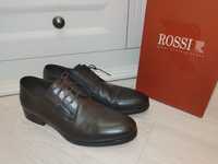 ROSSI туфли мужские 42 размер Италия. Премиум. Кожа.