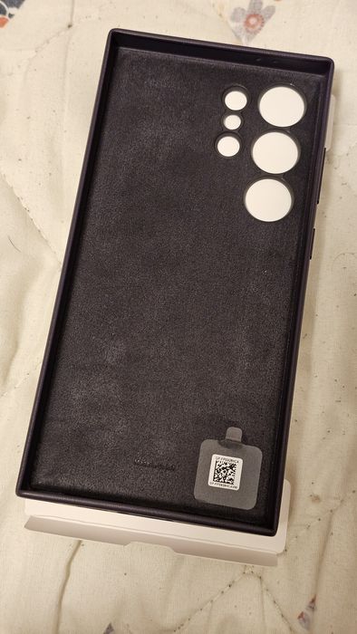 Husa piele Samsung Galaxy S24 Ultra (vegan leather case)