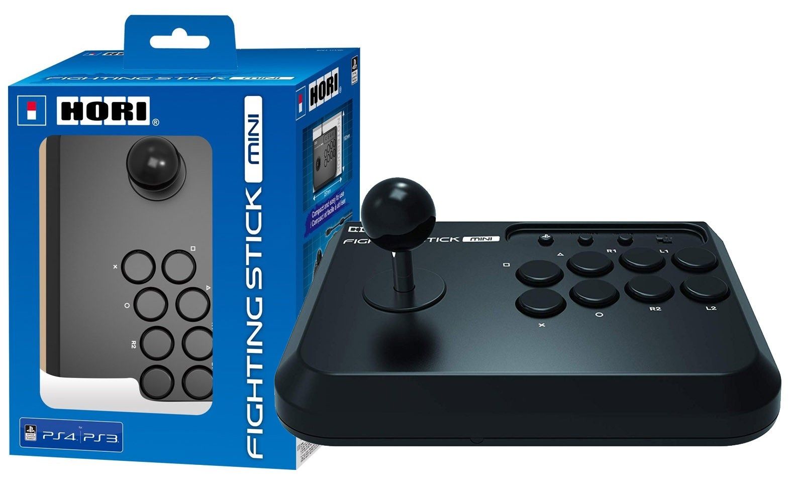 Hori Fighting Stick Mini Black pentru PS4 / PS3