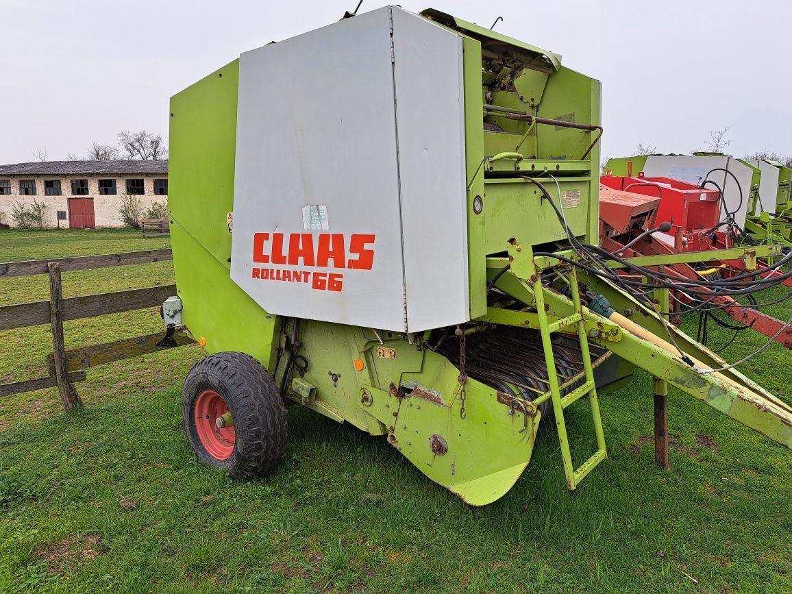 Presa de balotat rotunda Metal fach , claas rollant , Welger