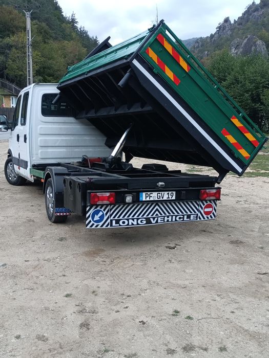 Iveco Daily Doka 7locuri și benă basculabil pe 3 parti fara Klima