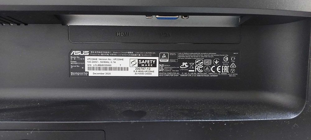 asus vp229he 1920x1080