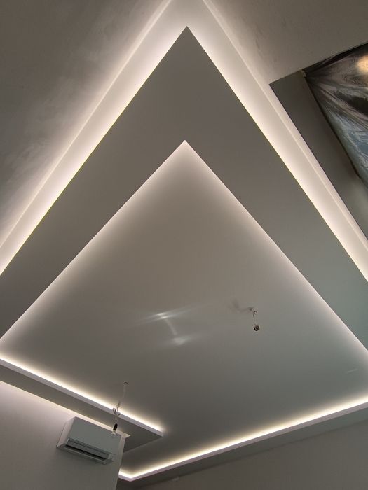 Шпакловка Професионална, Холандска , гипсокартон Кнауф, боя