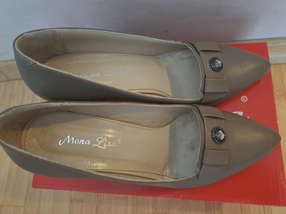 Дамски обувки от естествена кожа 39 размер