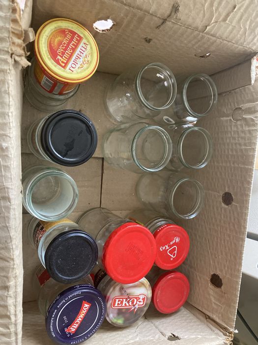 Банки майонезные, винтовые разные