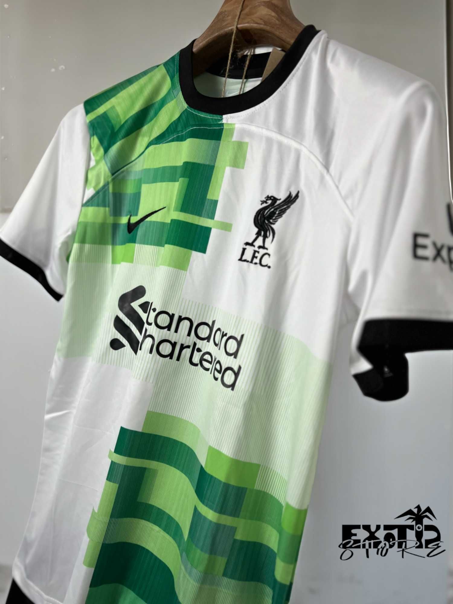 Tricou si Short de fotbal  23/24 M. Salah #11 Nike Liverpool Away