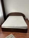 Pat din pal culoare wenge.