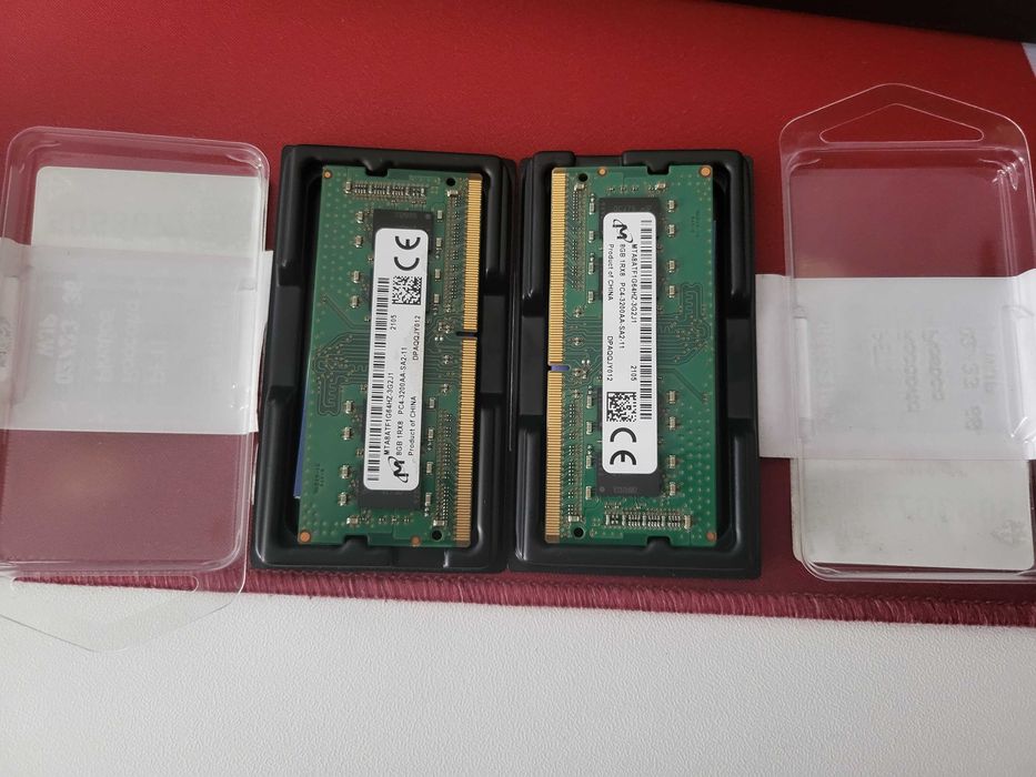 Продам 2× Micron 8GB DDR4-3200 SO-DIMM