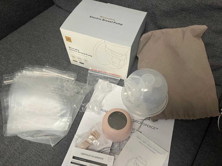 Pompa de San Electrica, OPERCE™️, Portabila, Anti-Reflux