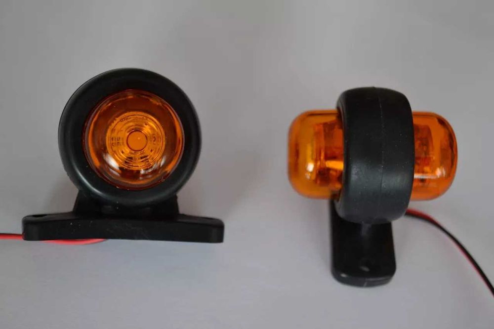 1бр. Лед LED мини рогчета светлини габарити  12-24V , 3 модела