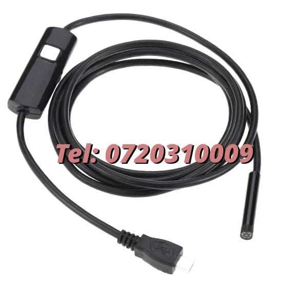 2 M Camera Endoscop boroscop 6 Led Inspectii Tehniceinstalatii