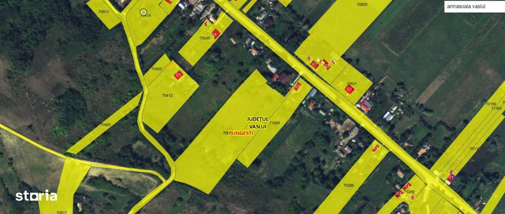 Teren 12 mii mp intravilan Armasoaia -Pungesti Vaslui,schimb auto