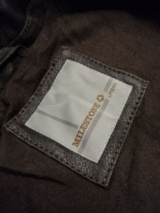 MILESTONE geacă piele 56 bărbați autentică URBAN | transport GRATUIT‼️