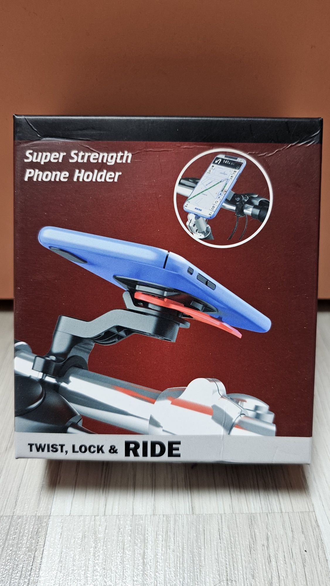 Suport telefon moto, bicicleta, scuter, atv