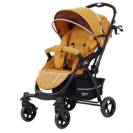 Коляска темно коричневого цвета, б/у