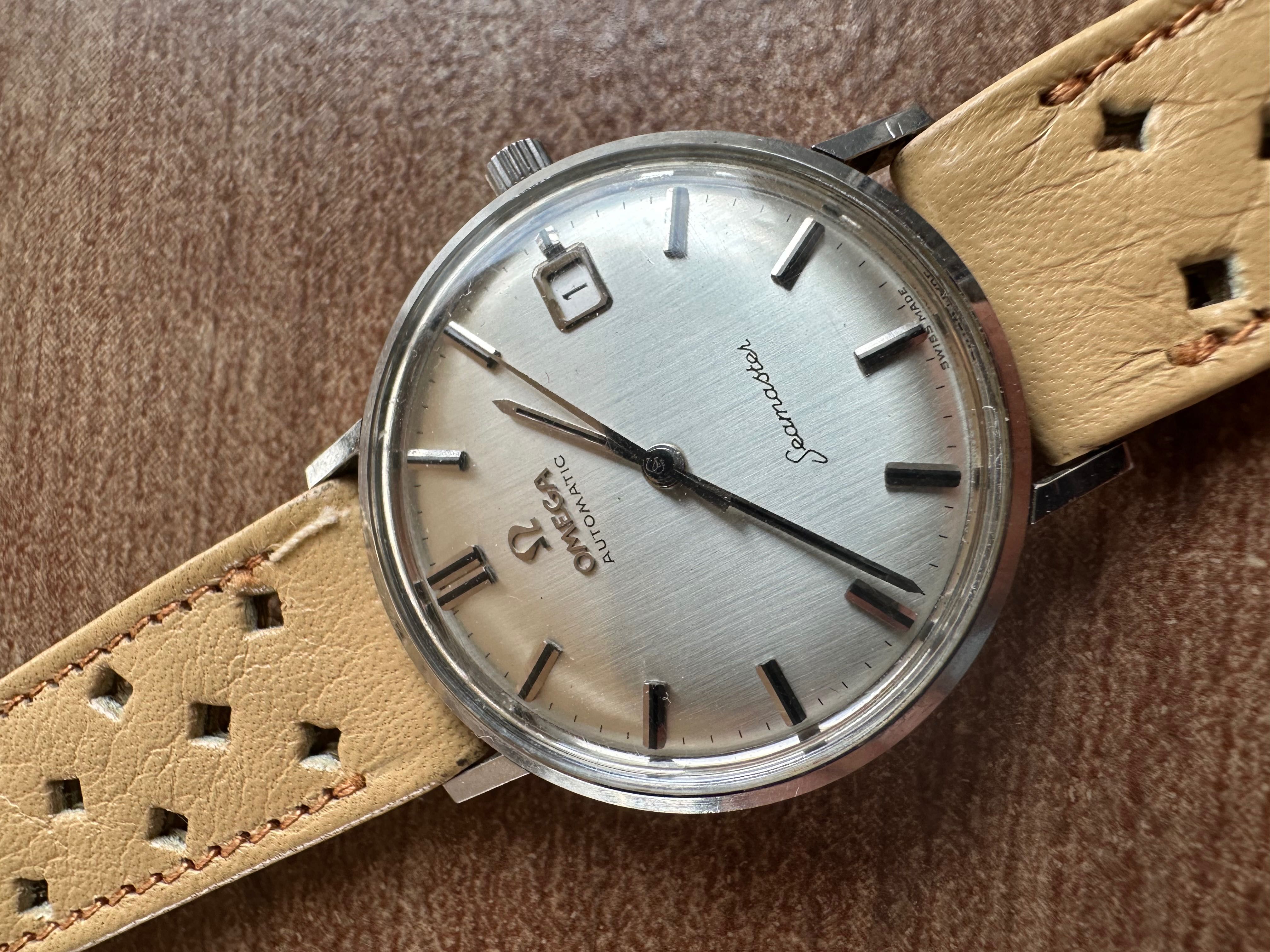 Омега omega seamaster. Мъжки часовник от 60 те. Автомат