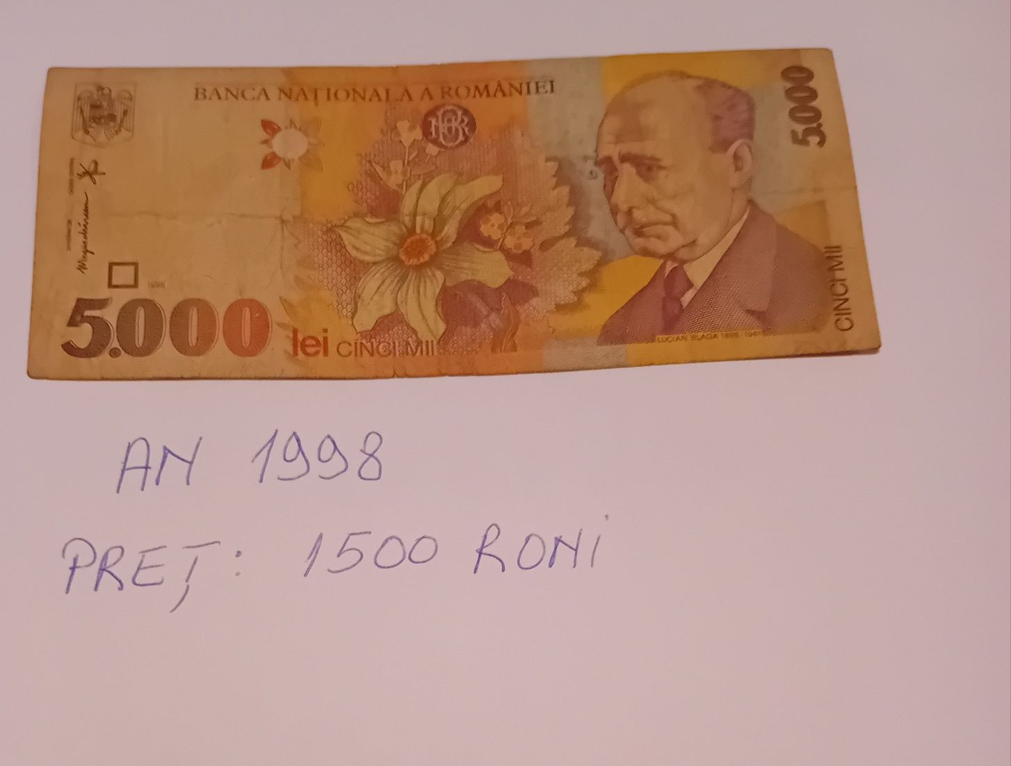 Bacnote vechi românești