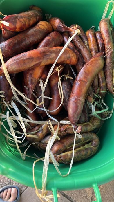 Конина холодного копчения, на березовых дровах