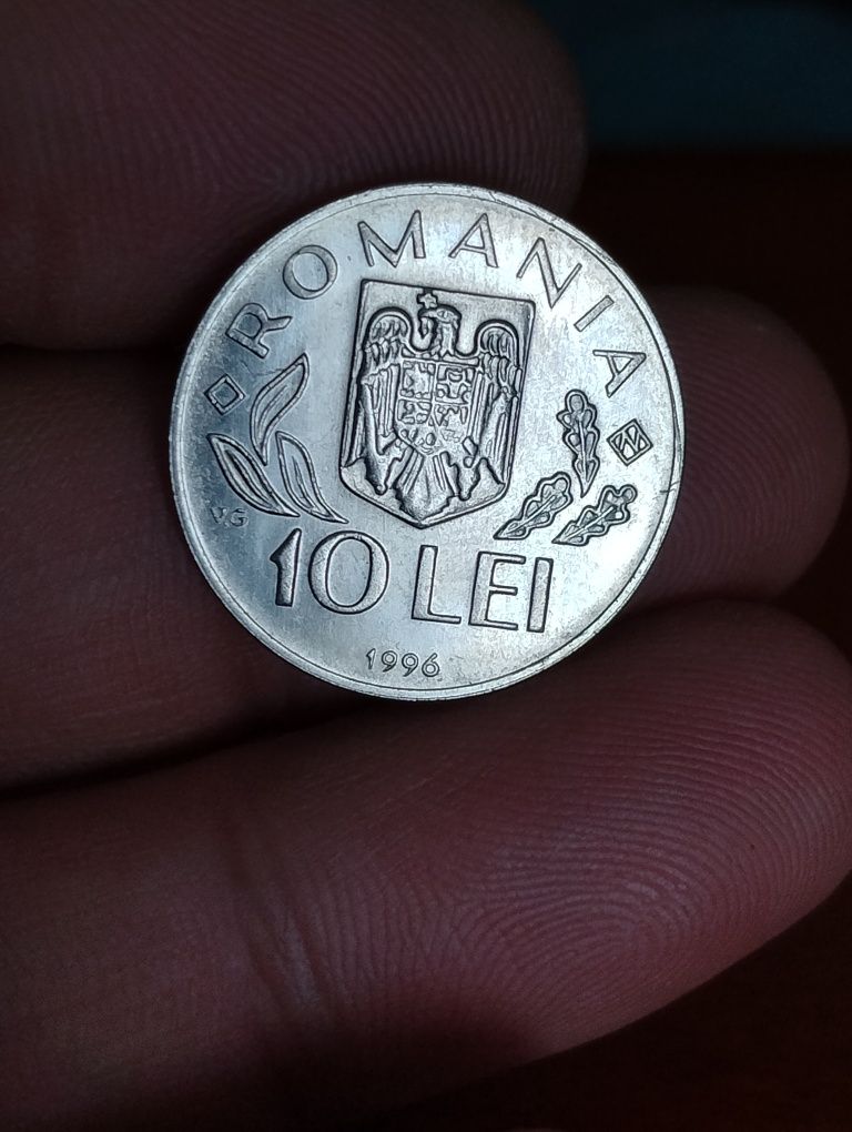Lot 3 monede 10 Lei România