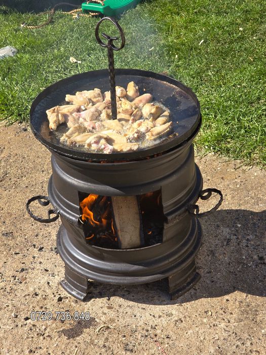 Disc grill gratar ceaune fonta  soba  model pirostrie  jante