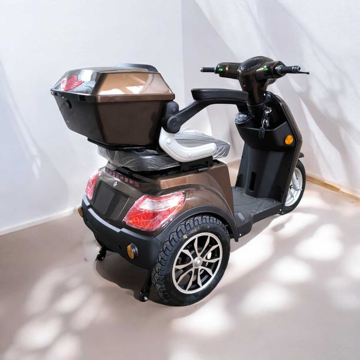 Електрическа Триколка BM1-LUX 2000W | 60V | 24Ah | BROWN