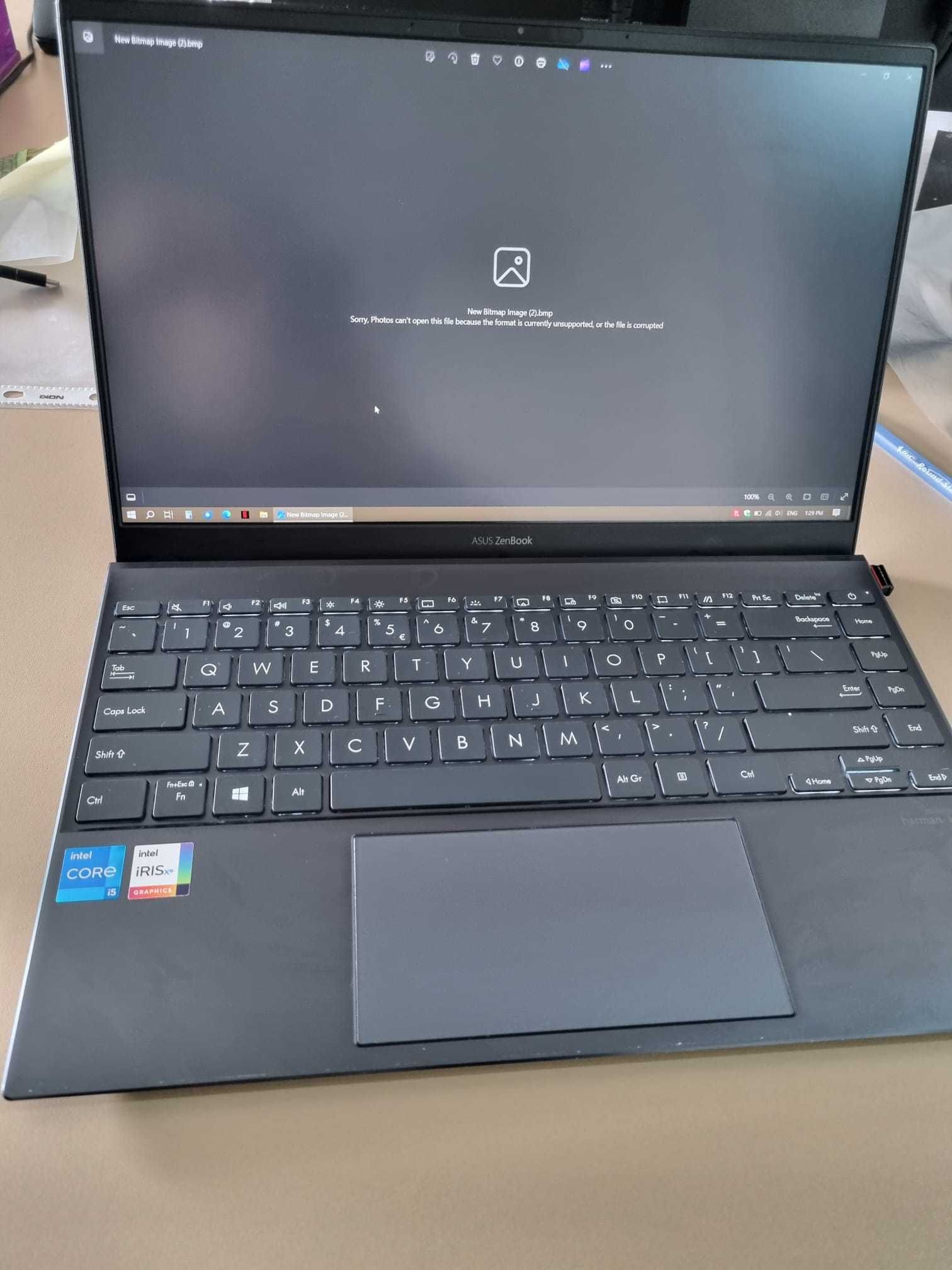 Laptop Asus Zenbook UX425EA 14" 1Tb ssd i5-1135G7 8GB DDR Garantie