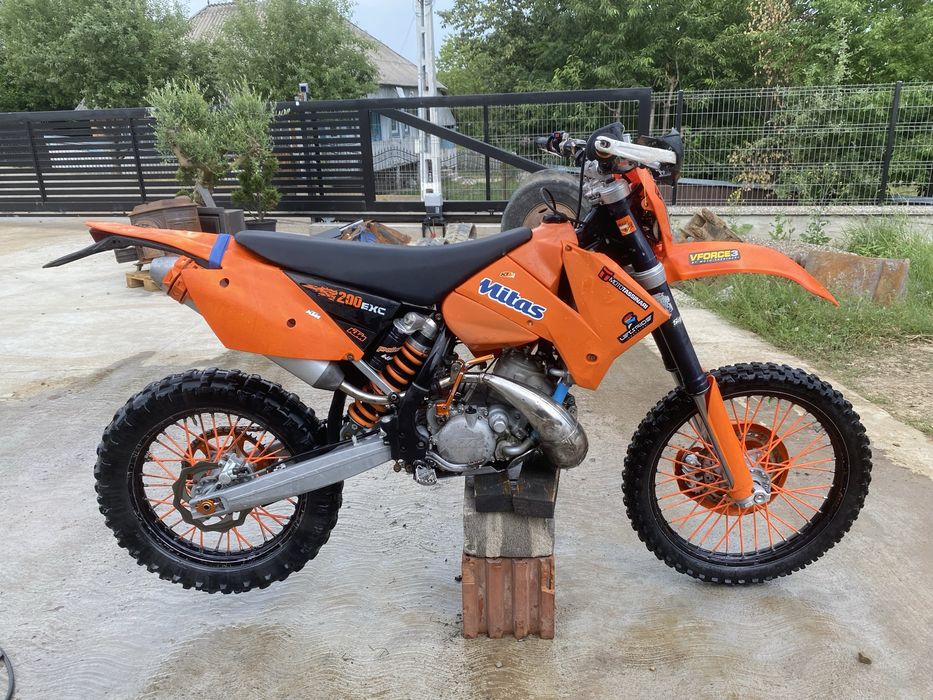 Vand ktm exc 200
