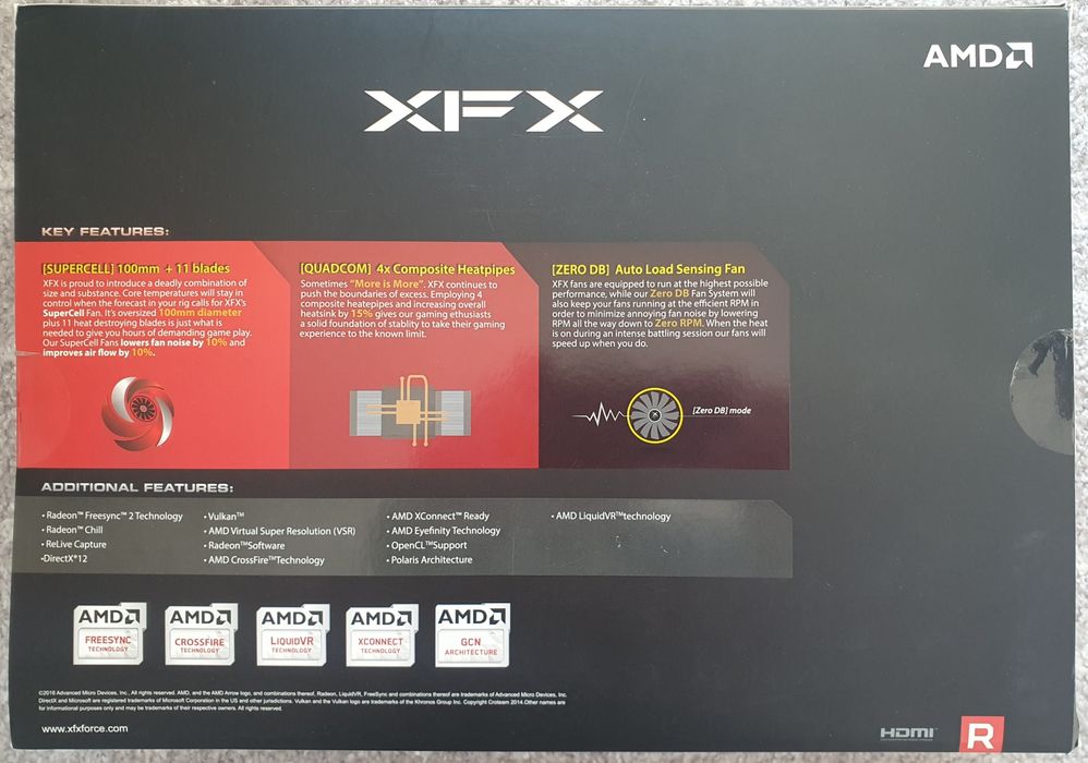 XFX Radeon RX 580 8Gb GTS
