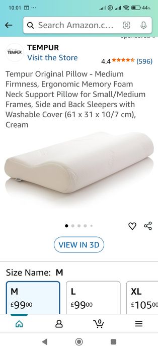 Ортопедична възглавница Tempur